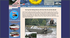 Desktop Screenshot of lostcreekflies.com